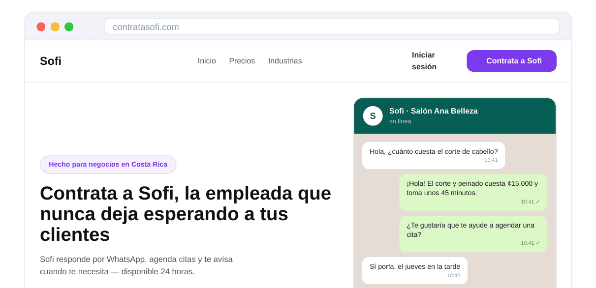 Contrata Sofi screenshot